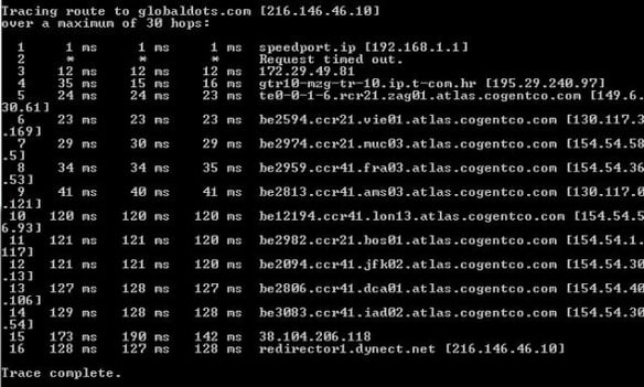tracert